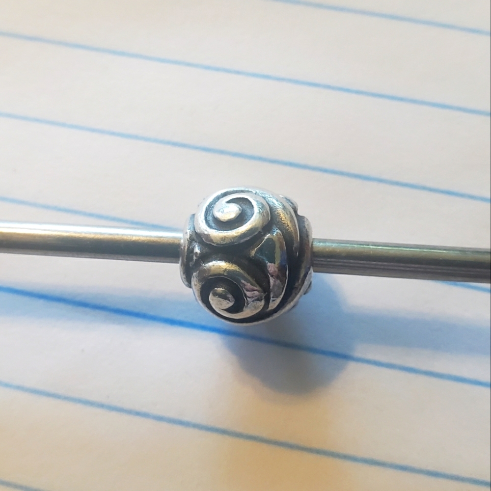 Trollbeads Silver Joyful bead